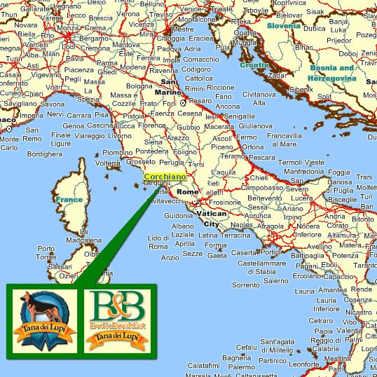 Clicca sulla cartina per lo ZOOM